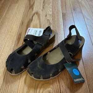 BioNatura Brown Leather Sandals